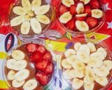 صورة لخطوة 3 من وصفة ترايفل كنافه بالنوتيلا وصوص الكراميل 😋❤️
