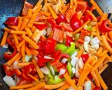 A picture of step 11 of Malaysian Spicy Chicken Stir-Fry (Ayam Paprik) C&G.