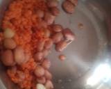 Healthy red lentils khichdi