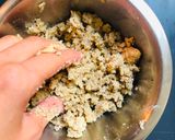 Une image de l'étape 8 de Muffins aux groseilles et crumble de noisettes.