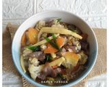 Foto langkah ke 5 dari resep Paklay Sayur Hati Ampela.