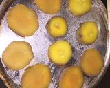 Foto del paso 3 de la receta: Papa rellena de atún con rodajas de batata 🍠🤩