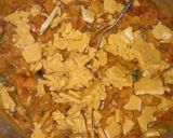 A picture of step 2 of Mix Veggies Pizza-Mayo Tava Sandwiches.