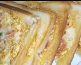 A picture of step 9 of Egg Toasts.