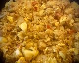 Foto del paso 7 de la receta: Khao Pad Saparod (arroz frito con piña y langostinos)