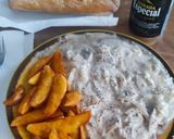 Foto del paso 7 de la receta: Filetes de Añojo en Salsa Strogonoff