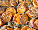Foto del paso 3 de la receta: Boniatos, cebollas, zaatar al horno