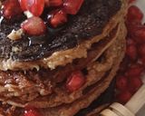 Φωτογραφία βήματος 3 της συνταγής Pancakes ρόδι!! ⭐⭐⭐