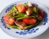 Hình bước làm 5 của món Cá LÓC xào rau cần nước