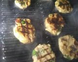 A picture of step 20 of #Chiken_grill_bite_in_Puff #spoon.With#Lentil_Soup.