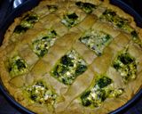 Quiche(Spenótos-juhtúrós pite recept) recept fázis 8 fotója