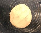 A picture of step 1 of Wheat Masala Papad.