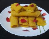 A picture of step 13 of Mango pancakes stuffed with mango Rava/ Mango Patisapta(Bengali name).