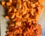 Foto del paso 1 de la receta: Crema de lentejas rojas con naranja y zanahoria