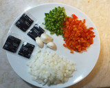 Foto del paso 1 de la receta: Arroz negro