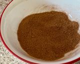 A picture of step 3 of Apple fries with caramel.