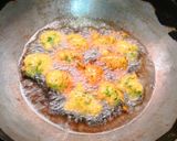 A picture of step 3 of Methi Pakoda.
