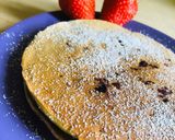 Foto del passaggio 3 della ricetta Pancakes ai mirtilli 💜