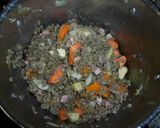 A picture of step 3 of Fakes Soupa (Lentil Soup).