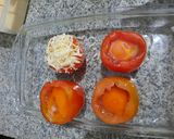 Foto langkah ke 2 dari resep Tomat telur keju panggang yummy.