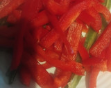 Foto del paso 9 de la receta: 🍜 Tallarines (noodles) con pollo 🐔 y salsa de miel 🍯 y mostaza