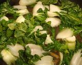 Foto langkah ke 5 dari resep Tahu, bokchoy dan jamur.