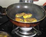 A picture of step 1 of Malabar fish fry.