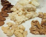 A picture of step 2 of Lauki ka halwa.