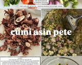 Foto langkah ke 6 dari resep Cumi Asin Pete.