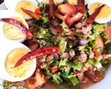 รูปขั้นตอนการทำที่ 4 ของ ยำถั่วพลูหมูสับ