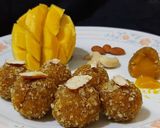 मॅंगो लावा लाडू (mango lawa ladooo recip in marathi) रेसिपी स्टेप 9 फोटो 