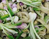 Hình bước làm 3 của món Sách Bò Xào Củ Hành