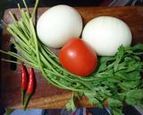 Hình bước làm 1 của món Mực xào hành tây