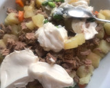 Foto del paso 20 de la receta: Ensaladilla rusa con edamame...y versión vegetariana