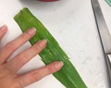 Foto langkah ke 1 dari resep Cara membuat daun bawang melengkung2 seperti di rest ramen.