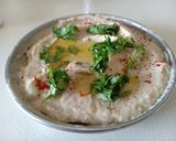 A picture of step 5 of Baba Ganoush.