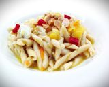Foto del passaggio 4 della ricetta Strozzapreti con orata e pomodorini gialli