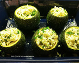 Foto del paso 8 de la receta: Calabacines redondos rellenos de champiñones
