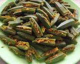 Bhindi bharwa masala recipe step 2 photo