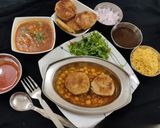 A picture of step 6 of White Peas Ragda Patties.