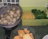 Foto langkah ke 5 dari resep Bakso Cilok / Cilok Kuah bakso.
