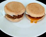 A picture of step 4 of My Sausage Pattie & Poached Egg Muffin.