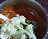 A picture of step 2 of Masala Gobhi Paneer.