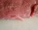 Foto del paso 1 de la receta: Solomillo de cerdo con batata y frutos rojos