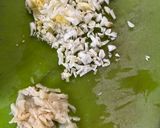A picture of step 1 of Chinese Pork Bamboo shoot Spring Rolls.