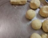 A picture of step 2 of Snow man sandesh.