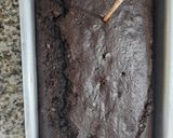 A picture of step 8 of Eggless Brownie Cake.