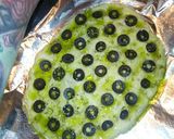 Foto del paso 7 de la receta Focaccia de aceitunas negras y romero
