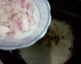 A picture of step 1 of Hoshposh Desi style.