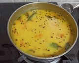 A picture of step 3 of Moong dal soup.